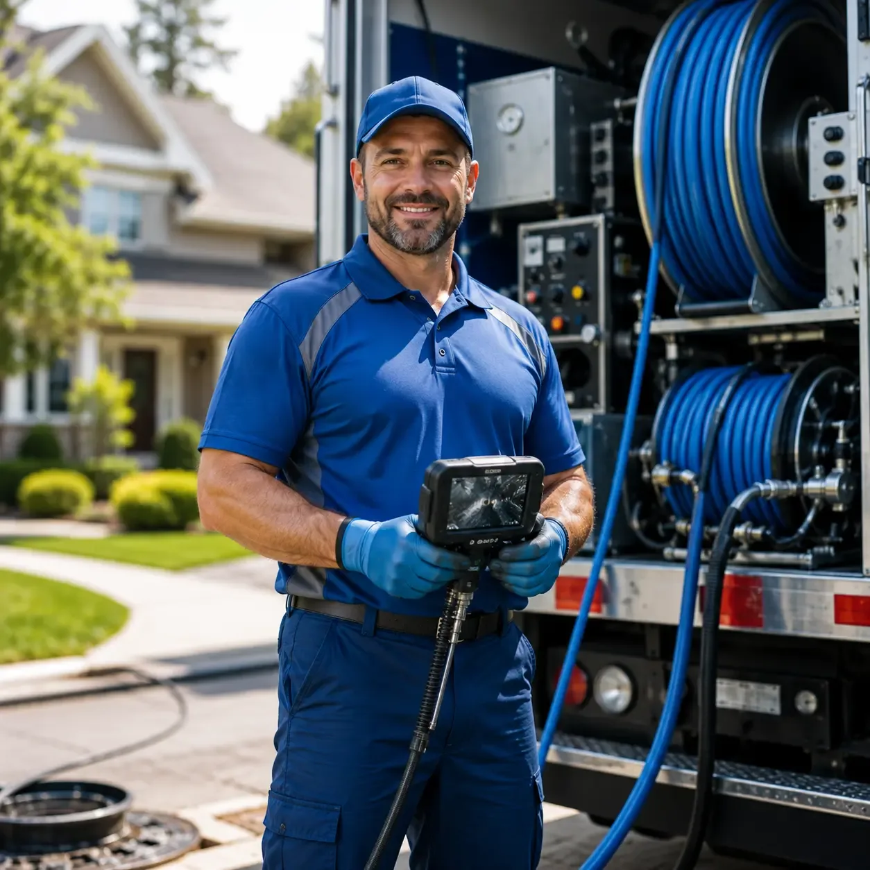 Local outdoor drain cleaning specialists in Nashville, MI